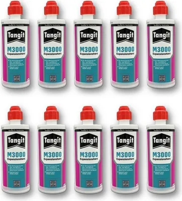 Produktbild von Tangit M3000 2-Komponenten Expansionsharz zur Abdichtung von Ein- und Mehrspartigen Hauseinführungen 150ml Kartusche 10 Stück