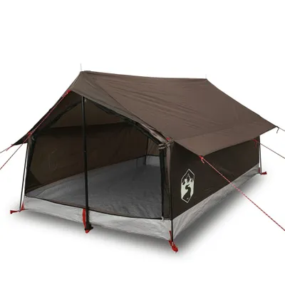 Produktbild von Campingzelt 2 Personen Braun Wasserdicht