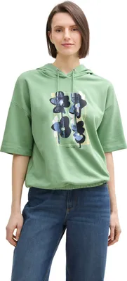 Produktbild von TOM TAILOR Strickpullover aus Baumwolle, True Green, XL