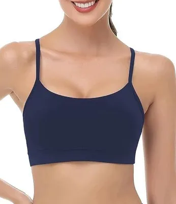 Zdjęcie produktu dla Biustonosz sportowy damski do jogi oddychający bez