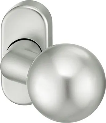 Produktbild von FSB PT-Türknopf, 070846, a.Ros.ov.Alu+9016