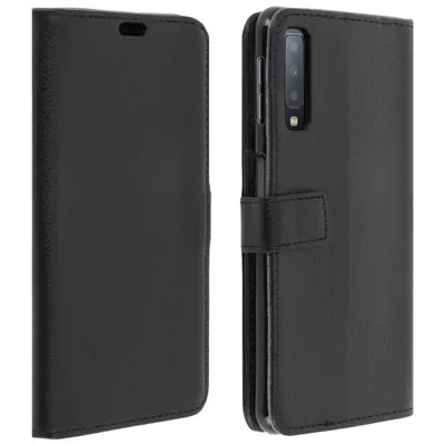 Produktbild von Samsung Galaxy A7 2018 Flip-Cover mit Kartenfächern & Standfunktion – Schwarz