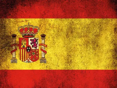 Produktbild von vianmo Holzschild 30x40 cm Flagge Spanien Fahne