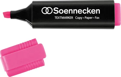 Produktbild von Soennecken Textmarker 3395 2-5mm Keilspitze rosa