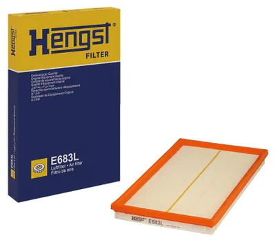Imagen del producto de Filtro de aire HENGST E683L, compatible con MERCEDES-BENZ CLK (C208)
