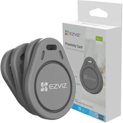 Produktbild von EZVIZ CS-DL-IC-CPU-R200-GR, Schwarz, EAC / FCC / CE / UL / REACH / WEEE / RoHS, -10 - 50 °C, 32 mm, 40 mm, 100 g