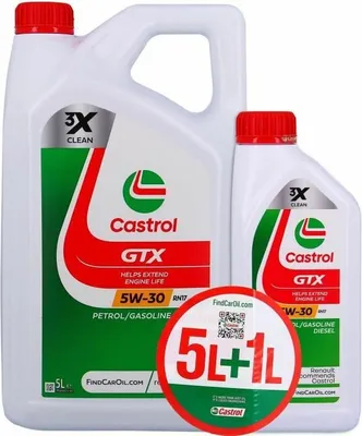 Produktbild von Auto-Motoröl Castrol GTX 5W 30 6 L