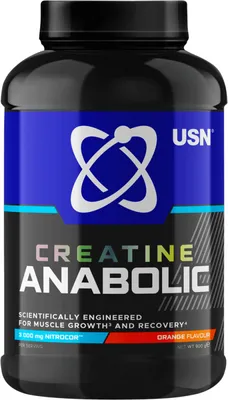 Produktbild von USN Creatine Anabolic 5000 (900g) Orange - Kreatin - Kreatinmischung