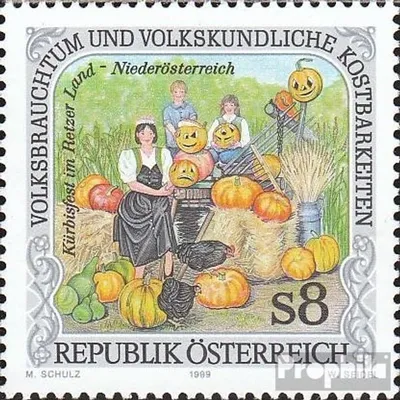 Produktbild von Briefmarken Österreich 1999 Mi 2297 (kompl.Ausg.) gestempelt Volksbrauchtum