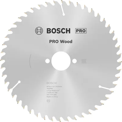 Produktbild von PRO Wood Kreissägeblatt, 190 x 2 x 30 mm, Z48