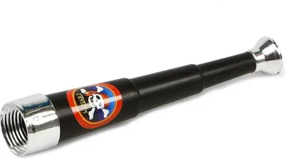 Imagen del producto de Telescopio de pirata, color y plateado - Talla única