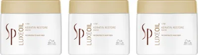 Produktbild von Luxe Oil Keratin Restore Mask 3x400 ml