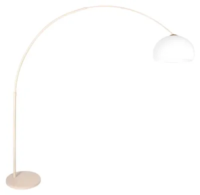 Immagine prodotto di Steinhauer - lampada da terra - Sparkled Light - beige bianco - plastica metallo - lampada ad arco - E27 - 4314CR