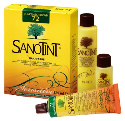 Produktbild von Sanotint Haarfarbe permanente Haarcoloration schonende Formel