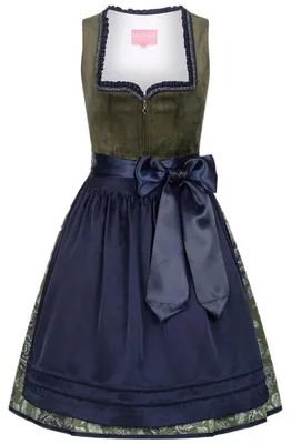 Produktbild von Dirndl Como 60cm Länge grün 46