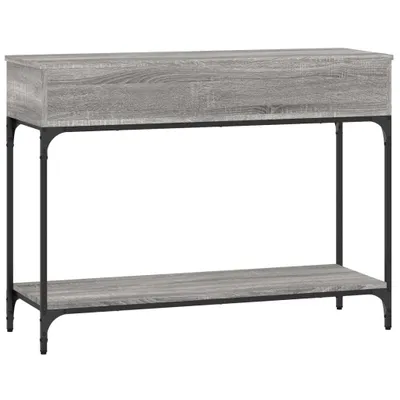 Produktbild von Konsolentisch Grau Sonoma 100x34,5x75 cm Holzwerkstoff