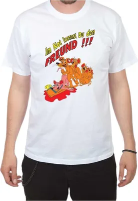 Obrázek produktu pro Modadeti Im Not kennst Du den Freund!!! - L  bílá