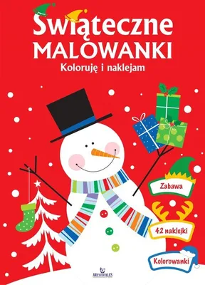 Obrázok produktu pre Swiateczne malowanki Koloruje i naklejam