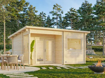 Produktbild von Palmako Gartensauna Sanna 11,5 m³ - 44 mm