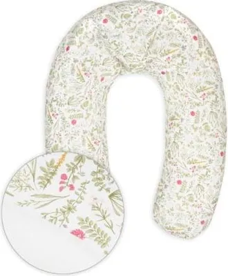 Image de Coussin de positionnement RELAX, long, 190 cm, tricot de coton, herbes