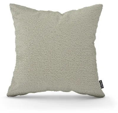 Image de Coussin décoratif en forme de mouton, couleur sable, 45 x 45 cm
