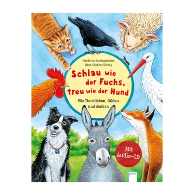 Immagine prodotto di Schlau wie der Fuchs, treu wie der Hund - Wie Tiere lieben, fühlen und denken