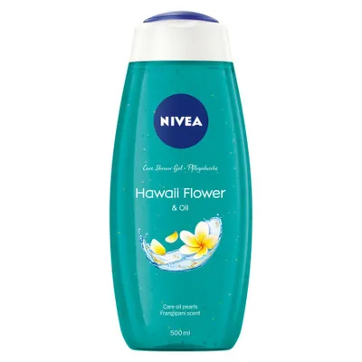 Produktbild von Nivea Care Duschgel Hawaii Blume & Öl 500 ml
