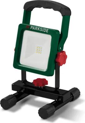 A PARKSIDE LED work light is shown against a white background.