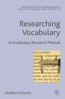 Produktbild von Researching Vocabulary