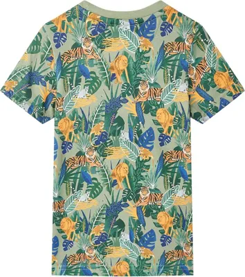 Immagine prodotto di vidaXL Camicia a maniche corte per bambini Multicolore 128