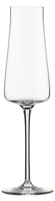 Champagnerglas aus Kristall, 26 cl, Höhe 25 cm, transparent