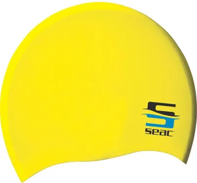 Produktbild von SEAC 8002908384635, Gelb, Kappe, Unisex, Kind, Schwimmen, Silikon