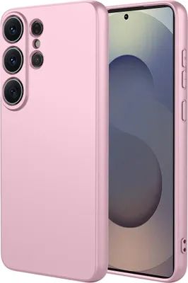 Image de Étui pour Samsung Galaxy S26 Ultra - Coque arrière en silicone Phonesta Soft Silk - Rose