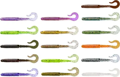 Produktbild von Fishup Vipo 2' 5,2cm - 10 Gummijigs, Fishup Farben:Chartreuse / Black