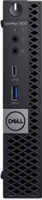 Produktbild von Dell Optiplex 7070 (Micro) PC-System Intel Core i5-9400T 8GB RAM 256GB SSD Win11 Pro