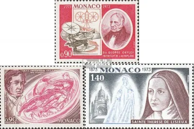 Produktbild von Briefmarken Monaco 1973 Mi 1084,1085,1086 (kompl.Ausg.) postfrisch Cayley