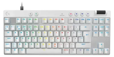 Produktbild von LOGITECH PRO X TKL RAPID White (PAN)
