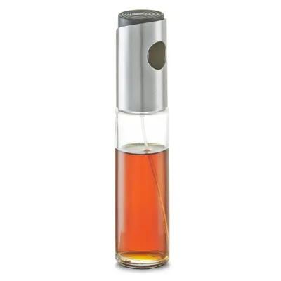 Produktbild von Zeller Essig-/Öl-Sprüher, 100ml, Glas/Edelstahl Ø4x17,5