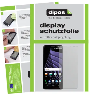 Produktbild von 2x Schutzfolie für ZTE Blade Max View matt Displayschutzfolie Display Schutz