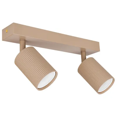 Produktbild von MasterLED Deckenleuchte Lucerno 2-flammig GU10 35 W beige