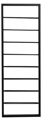 Produktbild von Light & Living Weinfass MACABEN aus Metall Schwarz 8 Flaschen – 42x6x120 cm