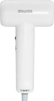Immagine prodotto di 4Swiss F325 AirTravel+ asciugacapelli da viaggio con tecnologia ionica, 1200W e asciugatura rapida - bianco