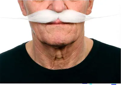 Image de Moustache de maman transparente transparente One Size
