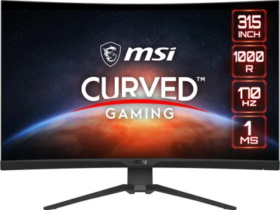 Obrázek produktu pro MSI G322CQP, 80 cm (31.5"), 2560 x 1440 px, Wide Quad HD, LCD, 1 ms, Černá