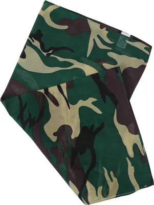 Produktbild von Bandana 100% Baumwolle 54x54 cm – Halstuch, Kopftuch, hitze- und schweißresistent