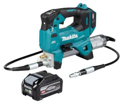 Obrázek produktu pro Makita GP 001 GZ Akumulátorová mazací pistole 40 V max. 690 bar Brushless Solo – bez akumulátoru, bez nabíječky