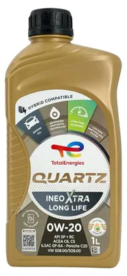 Produktbild von Total Quartz Ineo Xtra Longlife 0W-20 1 Liter (226005)