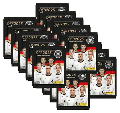 Image de DFB 2025 - 125 ans d'histoire du football - Autocollants à collectionner - 20 sachets