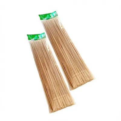 Immagine prodotto di PINI 200 pz. Spiedini per grigliare Spiedini per shashlik Spiedini di legno Spiedini di bambù 25 cm