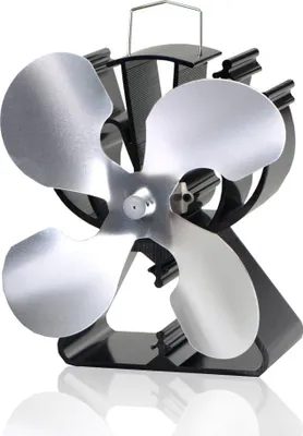 Immagine prodotto di Ventilatore per stufa a legna, 4 pale - Triangel, modello Nikel 624N
